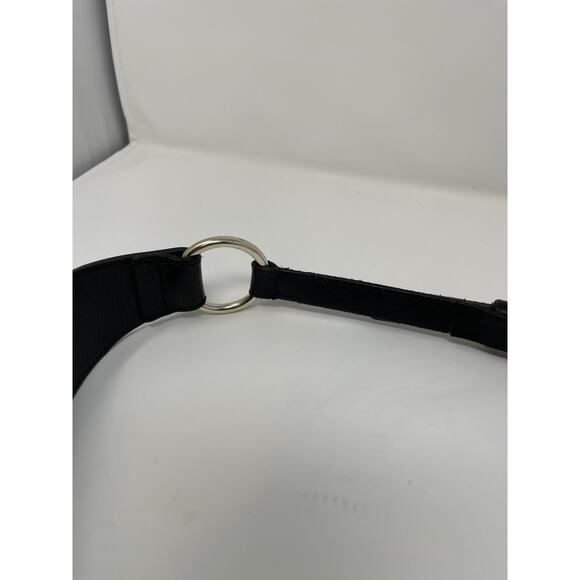 Lauren Ralph Lauren Tri-Strap O-Ring Leather Belt Women's XL Retail $115.00 - Picture 11 of 12